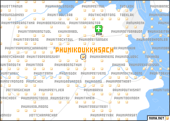map of Phumĭ Koŭk Khsăch