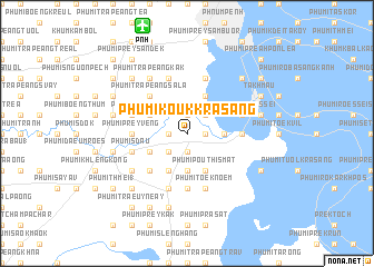 map of Phumĭ Koŭk Krâsăng