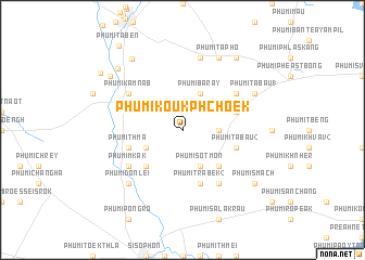 map of Phumĭ Koŭk Phchœ̆k