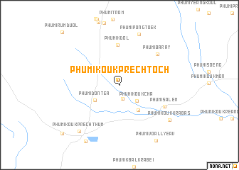 map of Phumĭ Koŭk Préch Toch