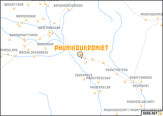 map of Phumĭ Koŭk Rômiĕt