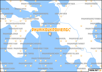 map of Phumĭ Koŭk Rôviĕng (2)