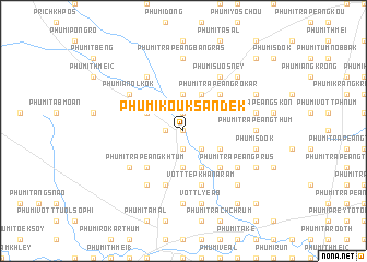 map of Phumĭ Koŭk Sândêk
