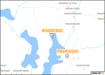 map of Phumĭ Koŭk