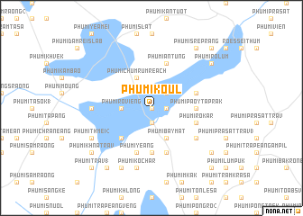 map of Phumĭ Koŭl