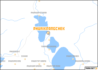 map of Phumĭ Krăng Chék