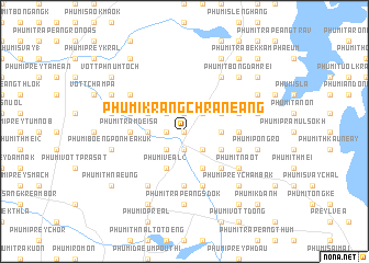 map of Phumĭ Krăng Chrânéang