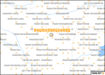 map of Phumĭ Krăng Khnaô