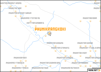 map of Phumĭ Krăng Kôki