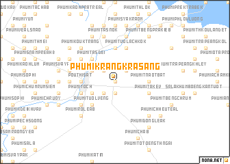 map of Phumĭ Krăng Krâsăng