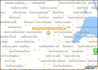 map of Phumĭ Krăng Kroch