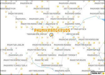 map of Phumĭ Krăng Kruŏs