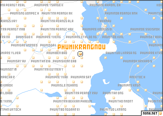 map of Phumĭ Krăng Noŭ