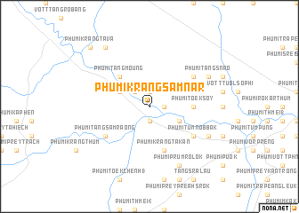 map of Phumĭ Krăng Sâmnâr