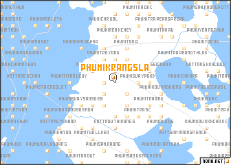 map of Phumĭ Krăng Sla