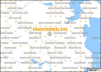 map of Phumĭ Krăng Slêng