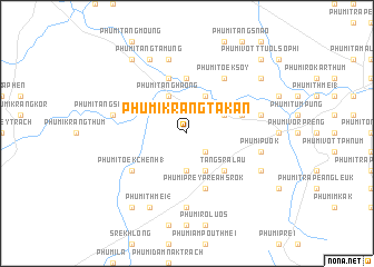 map of Phumĭ Krăng Ta Kân