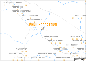 map of Phumĭ Krăng Ta Va