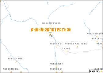 map of Phumĭ Krăng Trâchak