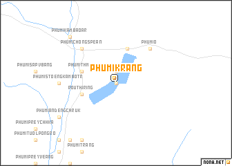 map of Phumĭ Krăng