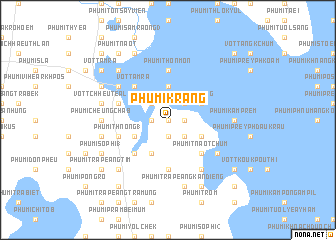 map of Phumĭ Krăng