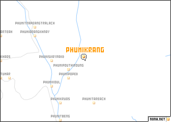 map of Phumĭ Krăng