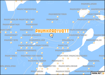 map of Phumĭ Kraôy Vôtt