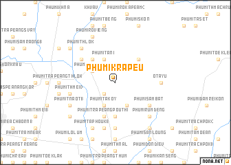 map of Phumĭ Krâpeu