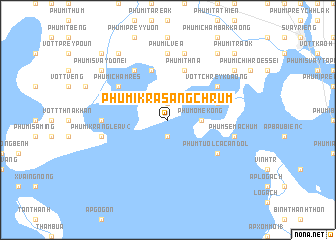 map of Phumĭ Krâsăng Chrŭm