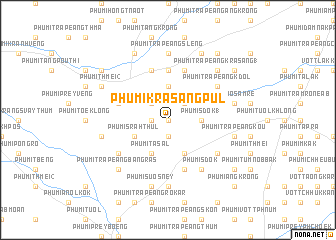 map of Phumĭ Krâsăng Pŭl