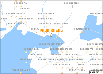 map of Phumĭ Krêng