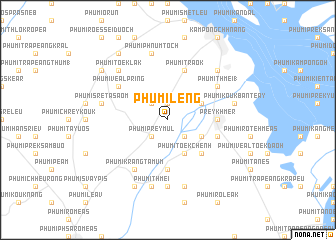 map of Phumĭ Lêng