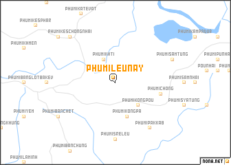 map of Phumĭ Leu Nây