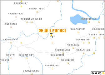 map of Phumĭ Leu Nhai