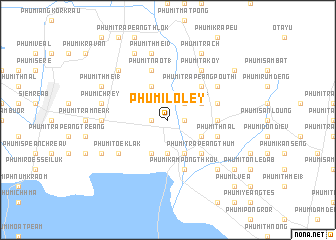 map of Phumĭ Lôley