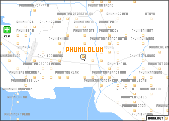 map of Phumĭ Lôlum