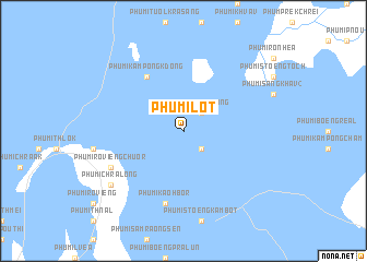 map of Phumĭ Lôt