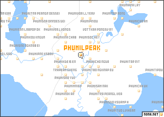 map of Phumĭ Lpeăk
