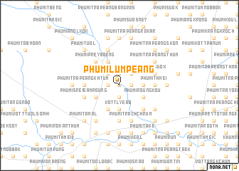 map of Phumĭ Lumpeăng