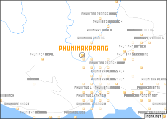 map of Phumĭ Măk Prang