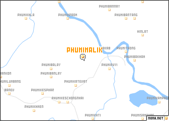 map of Phumĭ Malĭk