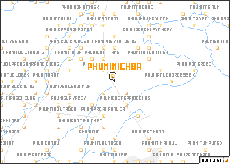 map of Phumĭ Michba