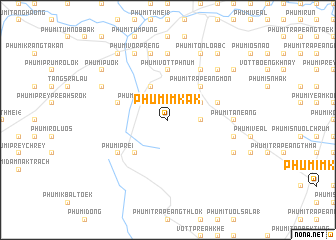 map of Phumĭ Mkăk