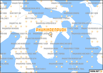 map of Phumĭ Mœn Puŏk