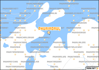 map of Phumĭ Mômŭl
