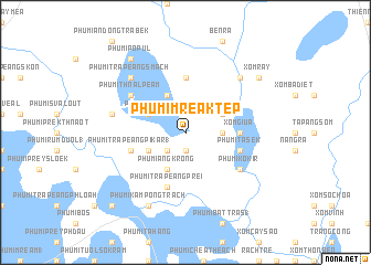 map of Phumĭ Mreăk Tép