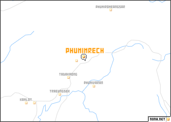 map of Phumĭ Mréch