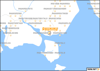 map of Phumĭ Mu