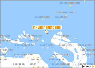 map of Phumĭ Néang Sav