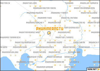 map of Phumĭ Néang Tu